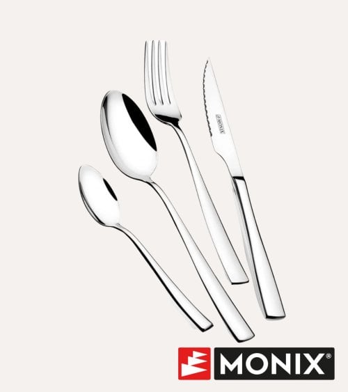 Set de 24 Cubiertos Siena de Acero Inoxidable 18/10
