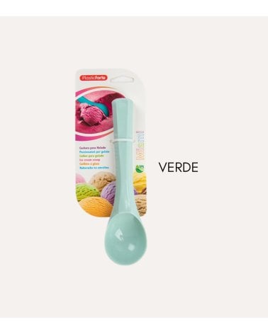 Cuchara para Helado Pastel de Plástico