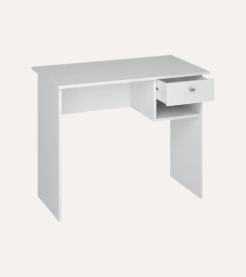 Escritorio Moderno con Cajón de MDF y Melamina