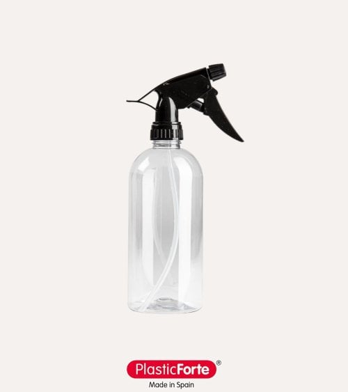 Botella Pulverizadora Larga de Plástico