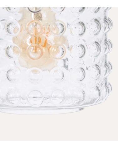 Lámpara Colgante Matías de Cristal y Metal