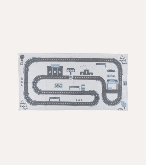 Alfombra Infantil Circuito de Algodón
