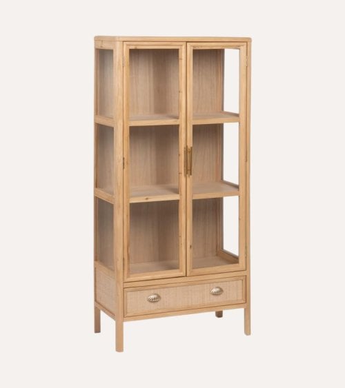 Vitrina Saphira de Vidrio y MDF