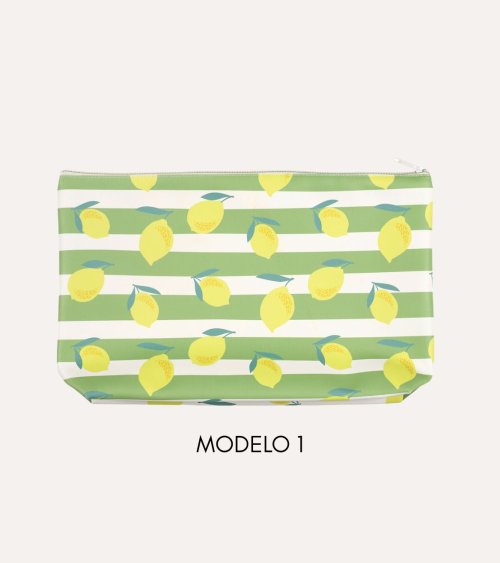 Neceser Térmico con Estampado Limones de Plástico