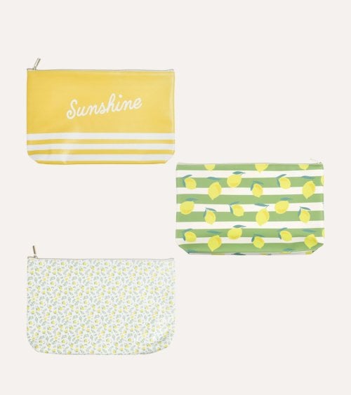 Neceser Térmico con Estampado Limones de Plástico