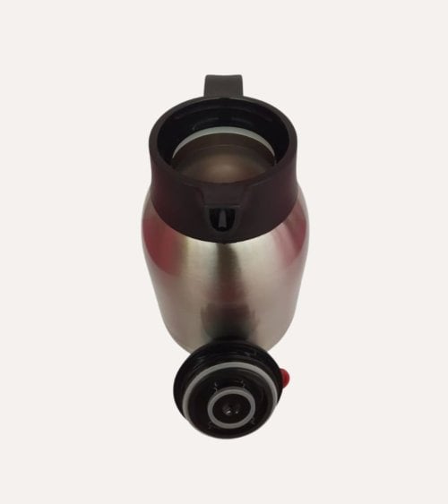 Termo de Acero Inoxidable con Botón Dispensador