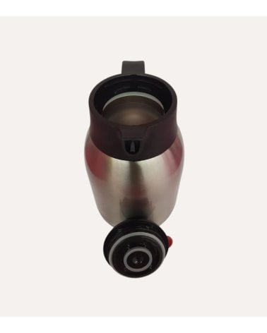 Termo de Acero Inoxidable con Botón Dispensador