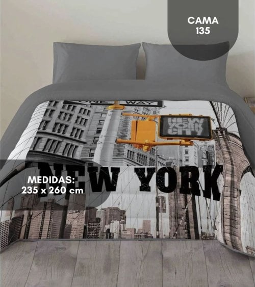 Edredón Nórdico Brooklyn de Tacto de Plumas