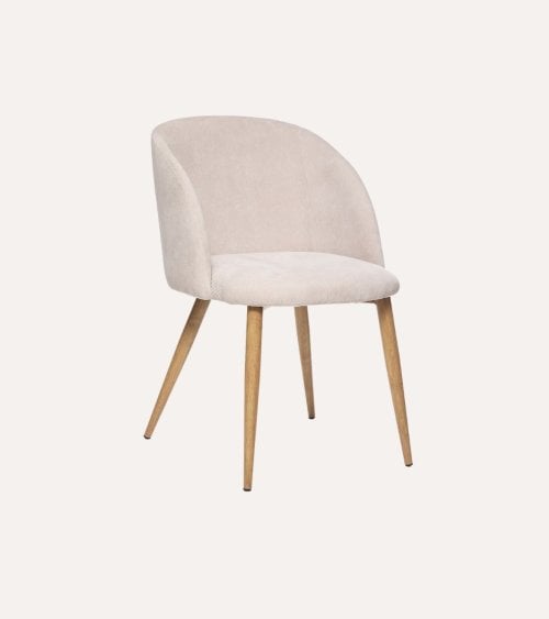 Silla Céleste de Pana con Patas de Madera