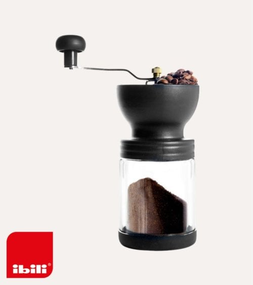 Molinillo de Café de Borosilicato y Cerámica
