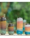 Termo Estilo Lata Thermocan Blue Waves de Acero Inoxidable