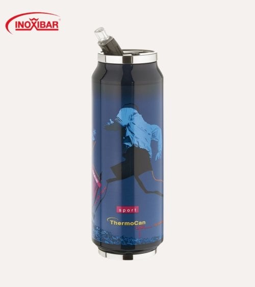 Termo Estilo Lata Thermocan Sport de Acero Inoxidable