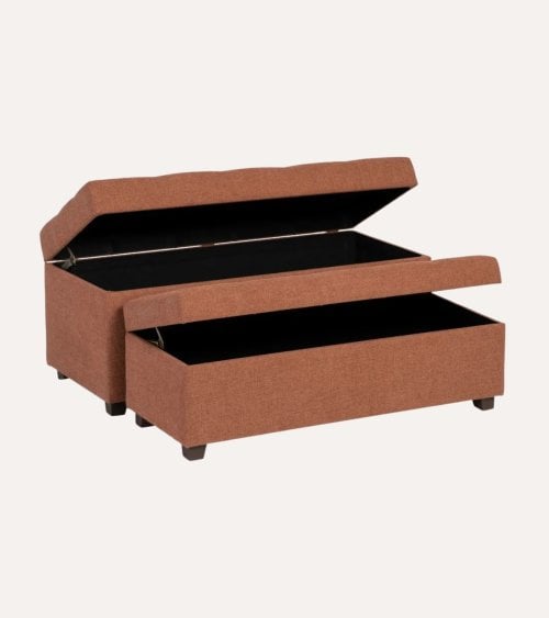 Banco con Arcón Foam de Madera