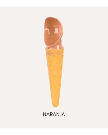 Cuchara Cono de Helado de Plástico