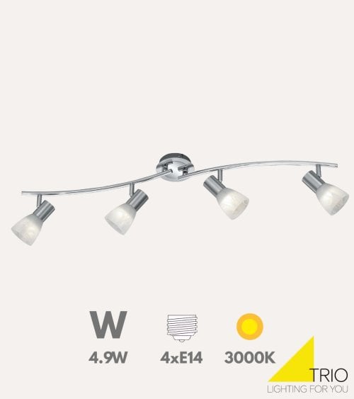 Lámpara Colgante Levisto 4xE14 4.9 W