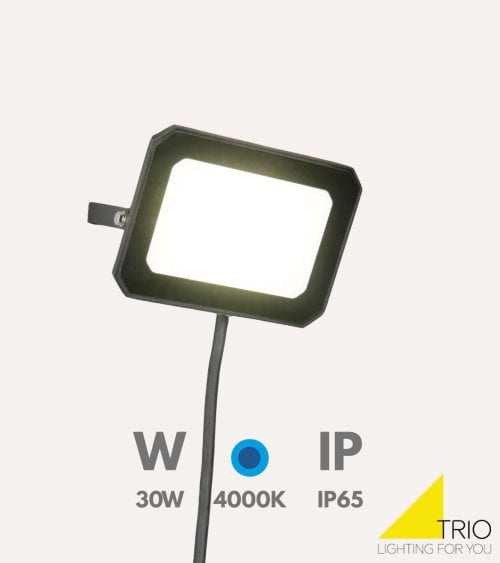 Foco LED Funchal 30 W para Exteriores