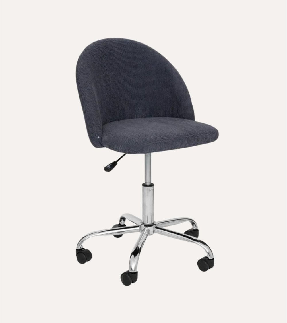 Silla de Oficina Geos con Ruedas de Pana