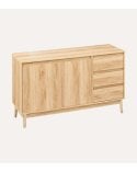 Aparador Abana con 2 Puertas y 3 Cajones de MDF