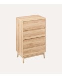 Cómoda Abana con 4 Cajones de MDF