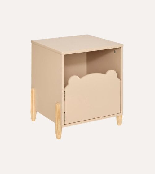 Mesita de Noche Infantil Douceur de Osito de MDF