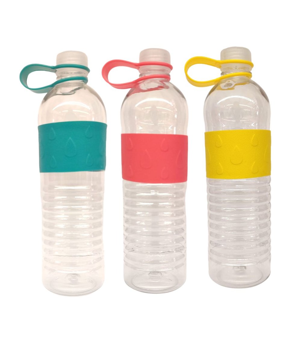 Botella Reutilizable Con Agarre Antideslizante