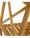 Estantería de Bambú de varios niveles: Elegancia y Funcionalidad