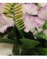 Ramo de Claveles Artificiales de Alta Calidad, Flores Decorativas-10