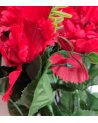 Ramo de Claveles Artificiales de Alta Calidad, Flores Decorativas-6
